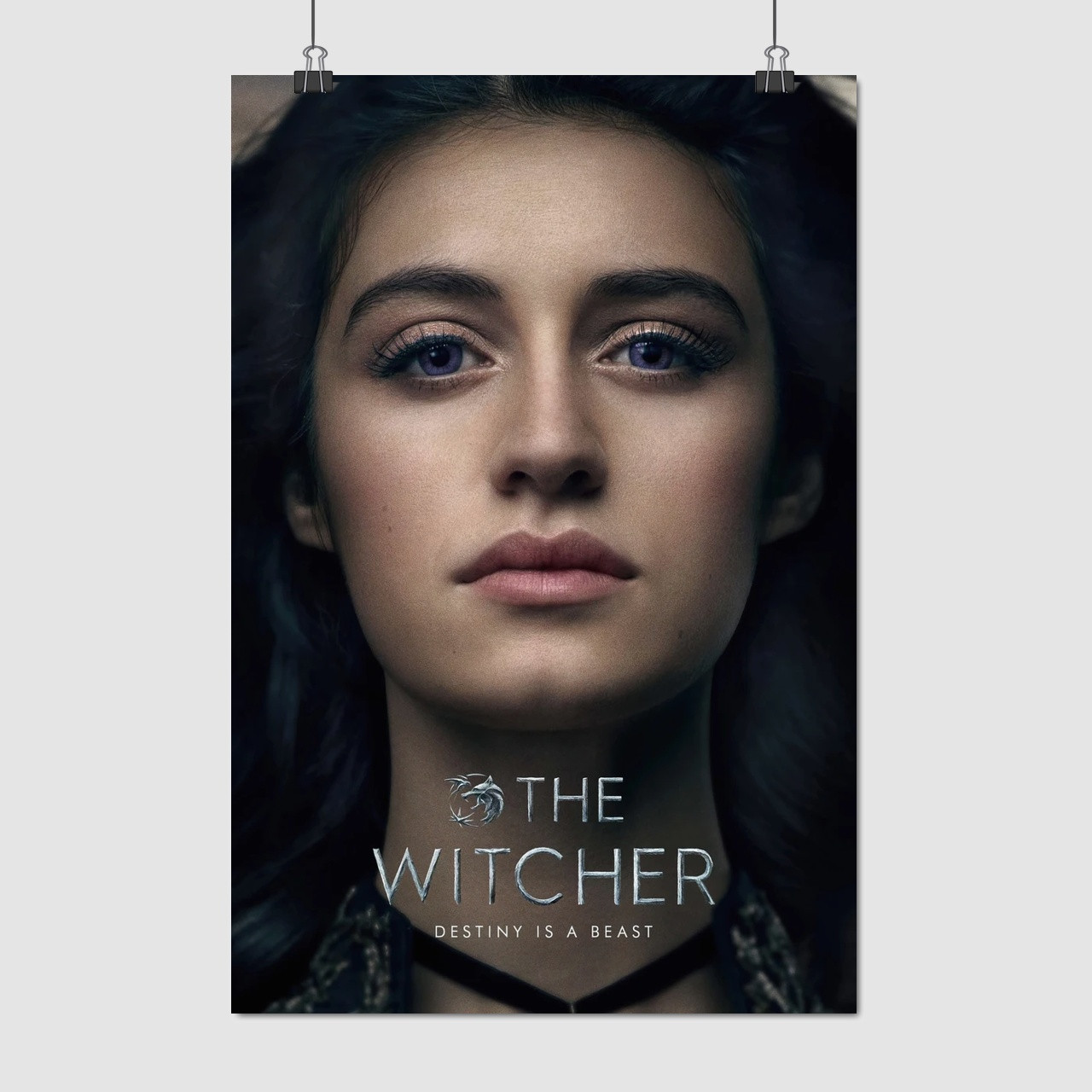 Плакат "Відьмак, сезон 2, Йеннефер, Witcher, Yennefer", 60×40см