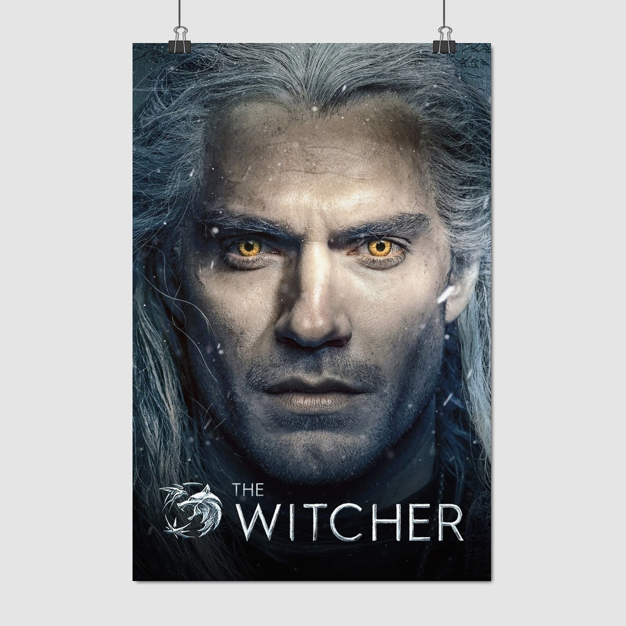 Плакат "Відьмак, Геральт, Генрі Кавілл, Witcher", 60×40см