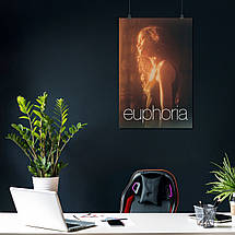 Плакат "Ейфорія, Зендея, Euphoria, Zendaya", 60×40см, фото 4