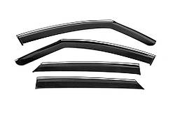 Вітровики з хромом Niken Luxury (4 шт) для Volkswagen ID.3