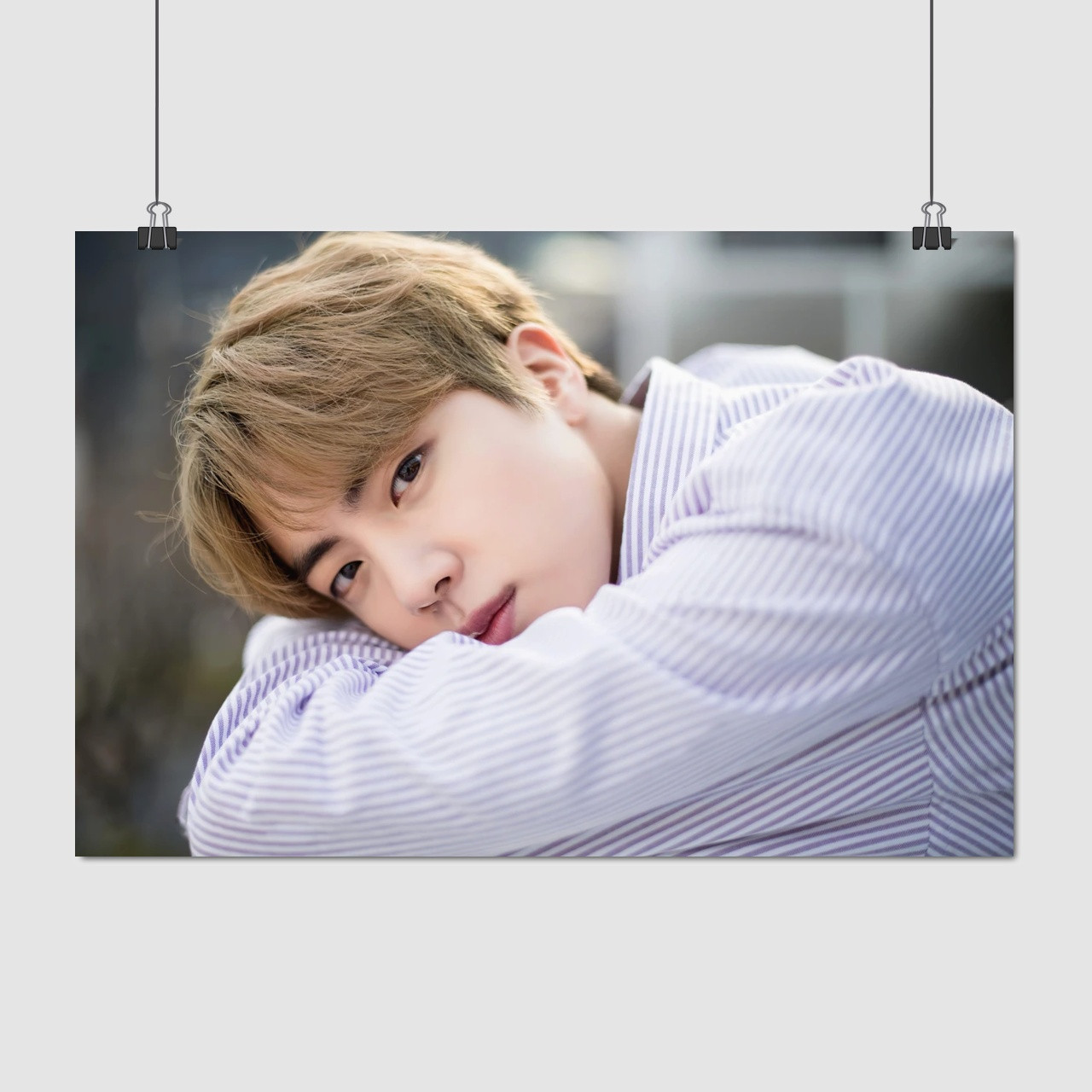 Плакат "БТС, Джин, Кім Сокджін, Bangtan Boys, BTS, Kim Seokjin", 40×60см