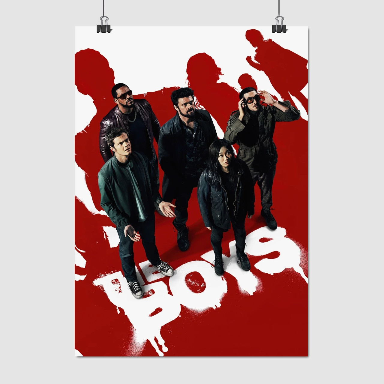 Плакат "Хлопаки, The Boys", 60×43см