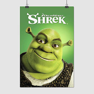 Плакат "Шрек, Shrek (2001)", 60×40см