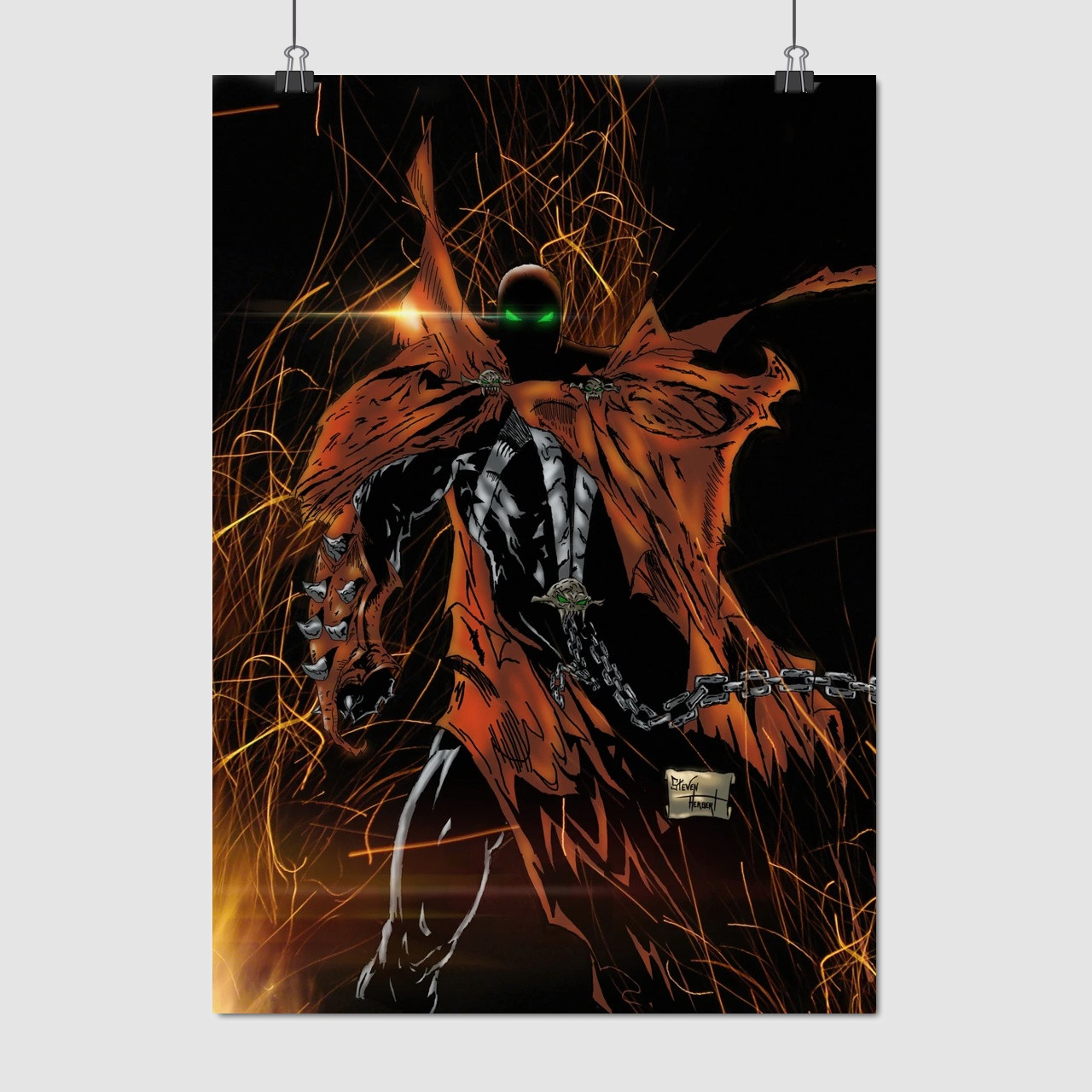 Плакат "Спаун, Spawn", 60×46см