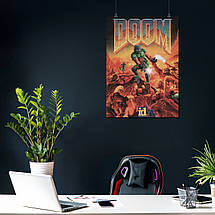 Плакат "Дум 1, Кат Року, Думгай, Doom 1 (1993)", 60×43см, фото 4