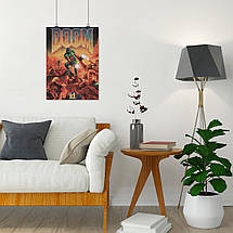 Плакат "Дум 1, Кат Року, Думгай, Doom 1 (1993)", 60×43см, фото 5