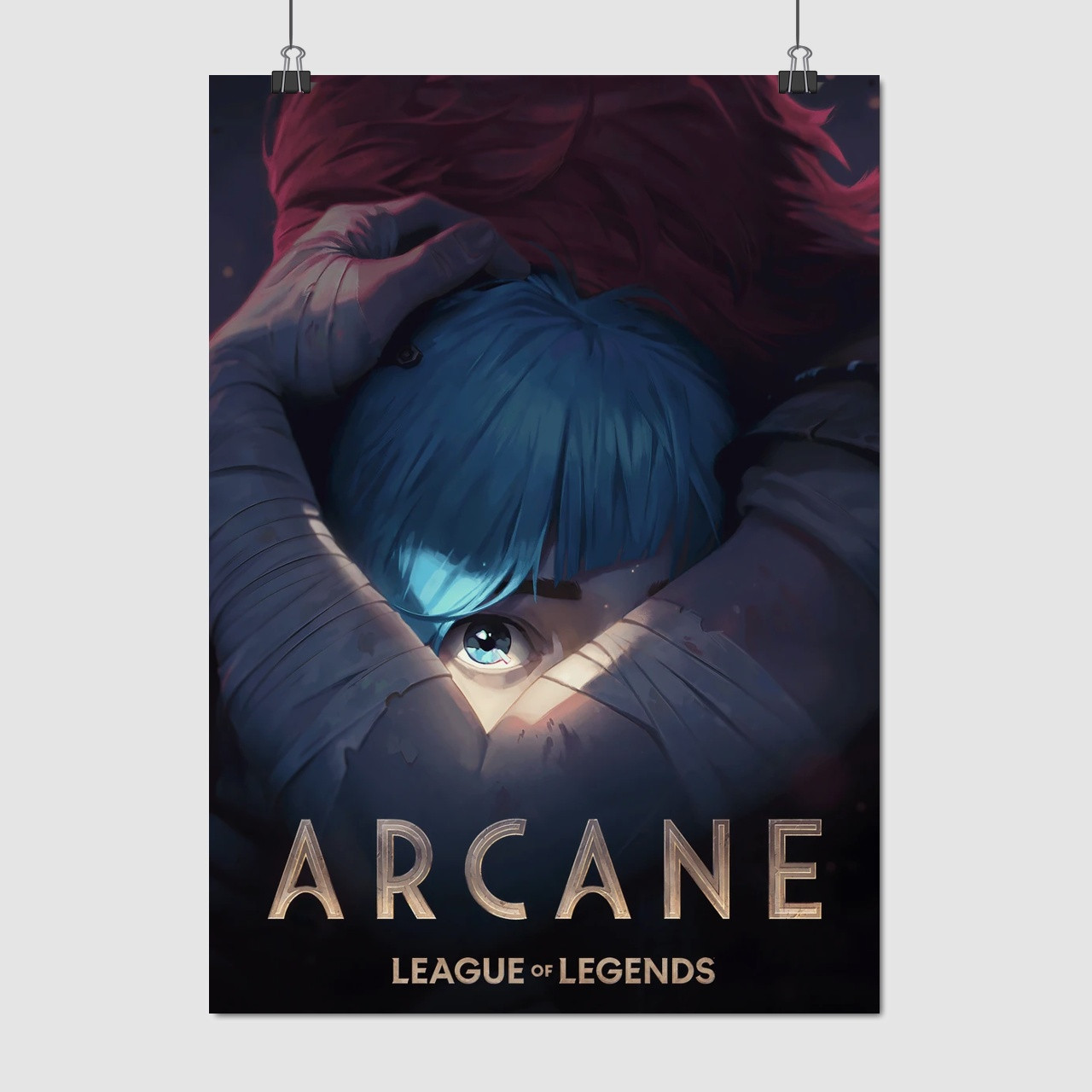 Плакат "Аркейн: Ліга Легенд, Arcane: League of Legends", 60×43см