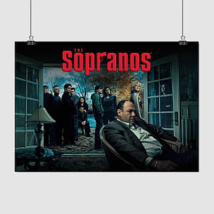 Плакат "Клан Сопрано, The Sopranos", 43×60см