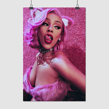 Плакат "Дожа Кет, Doja Cat", 60×40см, фото 1