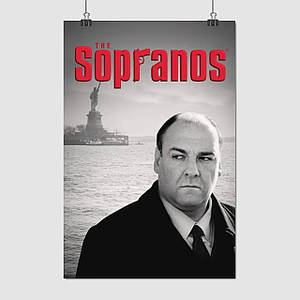 Плакат "Клан Сопрано, The Sopranos", 60×40см
