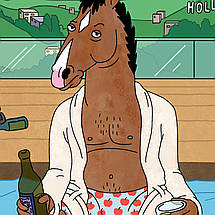 Плакат "Кінь БоДжек, BoJack Horseman", 60×40см, фото 2