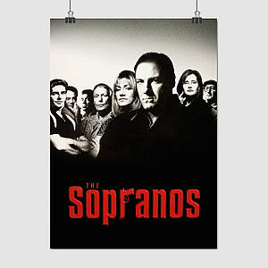 Плакат "Клан Сопрано, The Sopranos", 60×43см
