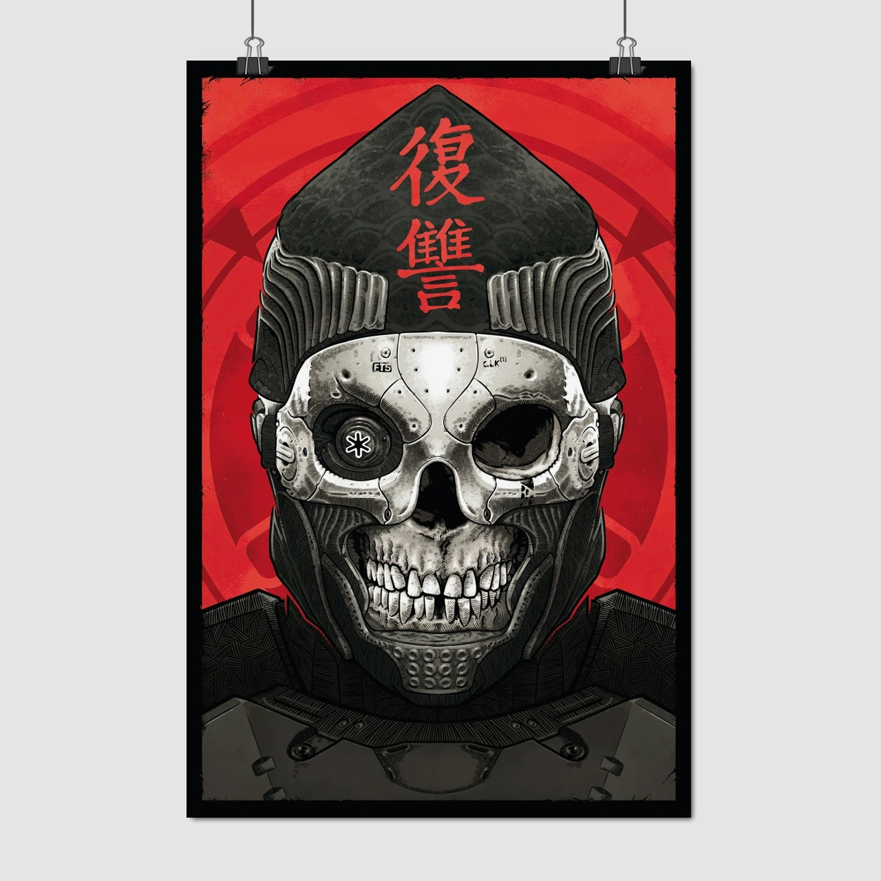 Плакат "Дестіні 2, OEM, One-Eyed Mask, Destiny 2", 60×40см