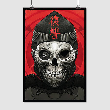 Плакат "Дестіні 2, OEM, One-Eyed Mask, Destiny 2", 60×40см, фото 1