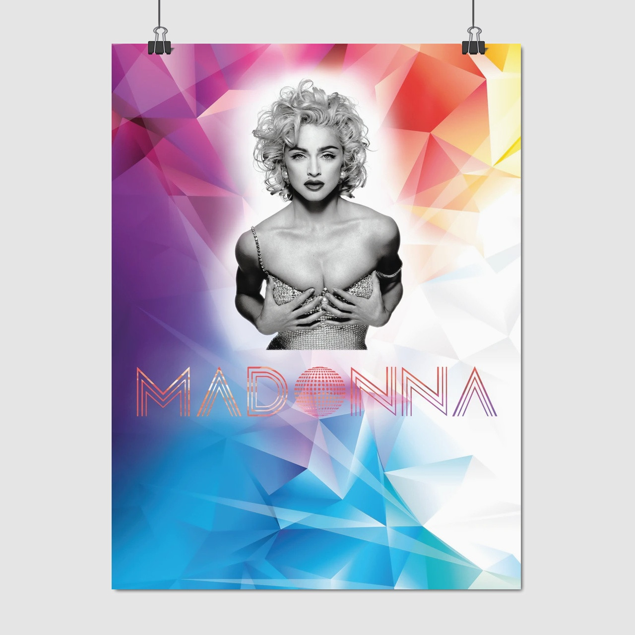 Плакат "Мадонна, Madonna", 60×45см