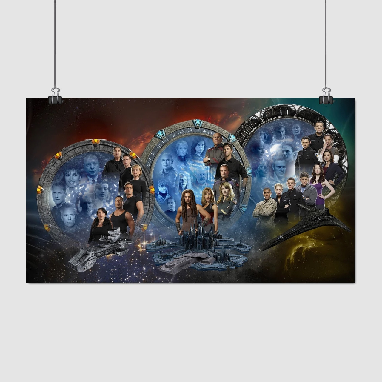 Плакат "Зоряна брама, Stargate", 34×60см