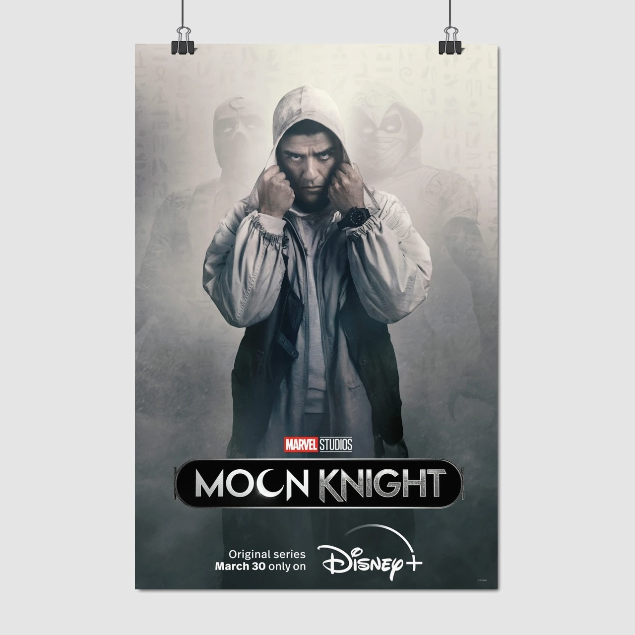 Плакат "Місячний лицар, Moon Knight (2022)", 60×40см