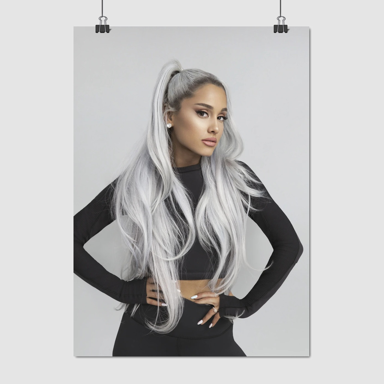 Плакат "Аріана Ґранде-Бутера, співачка, Ariana Grande", 60×43см