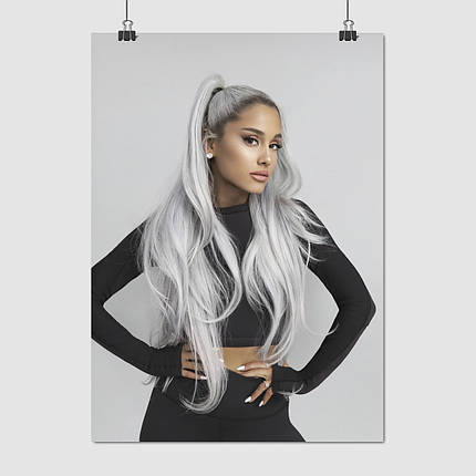 Плакат "Аріана Ґранде-Бутера, співачка, Ariana Grande", 60×43см, фото 1