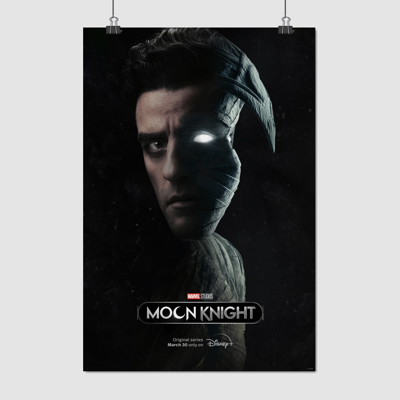Плакат "Місячний лицар, Moon Knight (2022)", 60×41см