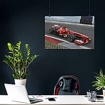 Плакат "Формула-1, Феррарі, Formula One, F1, Ferrari", 40×60см, фото 4