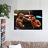 Плакат "Майк Тайсон та Евандер Холіфілд, бій рінг боксери, Mike Tyson", 42×60см, фото 6