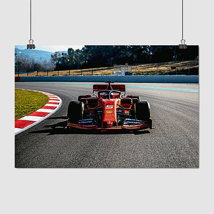 Плакат "Формула-1, Феррарі, Formula One, F1, Ferrari", 40×60см, фото 1