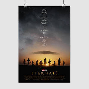 Плакат "Вічні, The Eternals (2021)", 60×40см