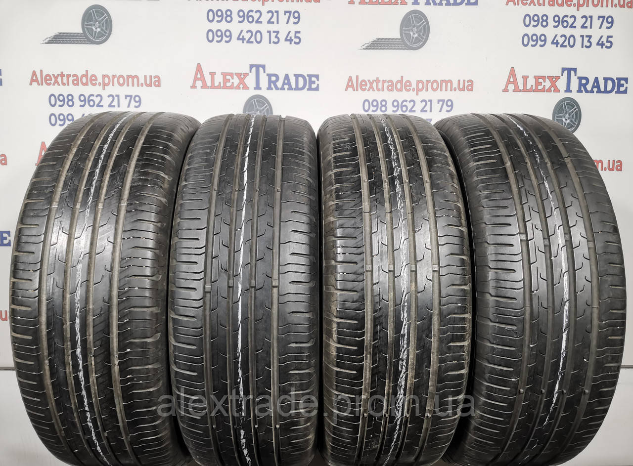 195/55 R16 Continental EcoContact 6 літні шини б/у, фото 1