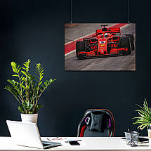 Плакат "Формула-1, Феррарі, Formula One, F1, Ferrari", 38×60см, фото 4
