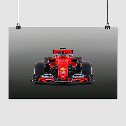 Плакат "Формула-1, Феррарі, Formula One, F1, Ferrari", 40×60см, фото 1