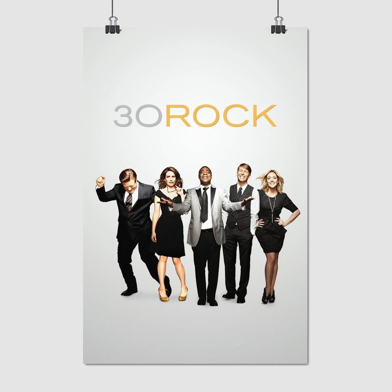 Плакат "30 потрясінь, 30 Rock", 60×40см