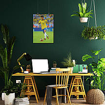 Плакат "Неймар да Сілва, футболіст, Neymar da Silva", 60×43см, фото 5