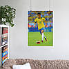 Плакат "Неймар да Сілва, футболіст, Neymar da Silva", 60×43см, фото 6