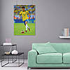 Плакат "Неймар да Сілва, футболіст, Neymar da Silva", 60×43см, фото 8