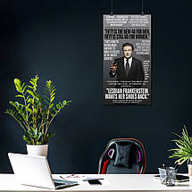 Плакат "30 потрясінь, Алек Болдвін, найкращі фрази, 30 Rock, Alec Baldwin", 60×40см, фото 3