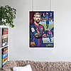 Плакат "Ліонель Мессі, футболіст, Lionel Messi", 60×40см, фото 6