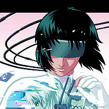 Плакат "Привид у латах, Ghost in the Shell", 60×40см, фото 3