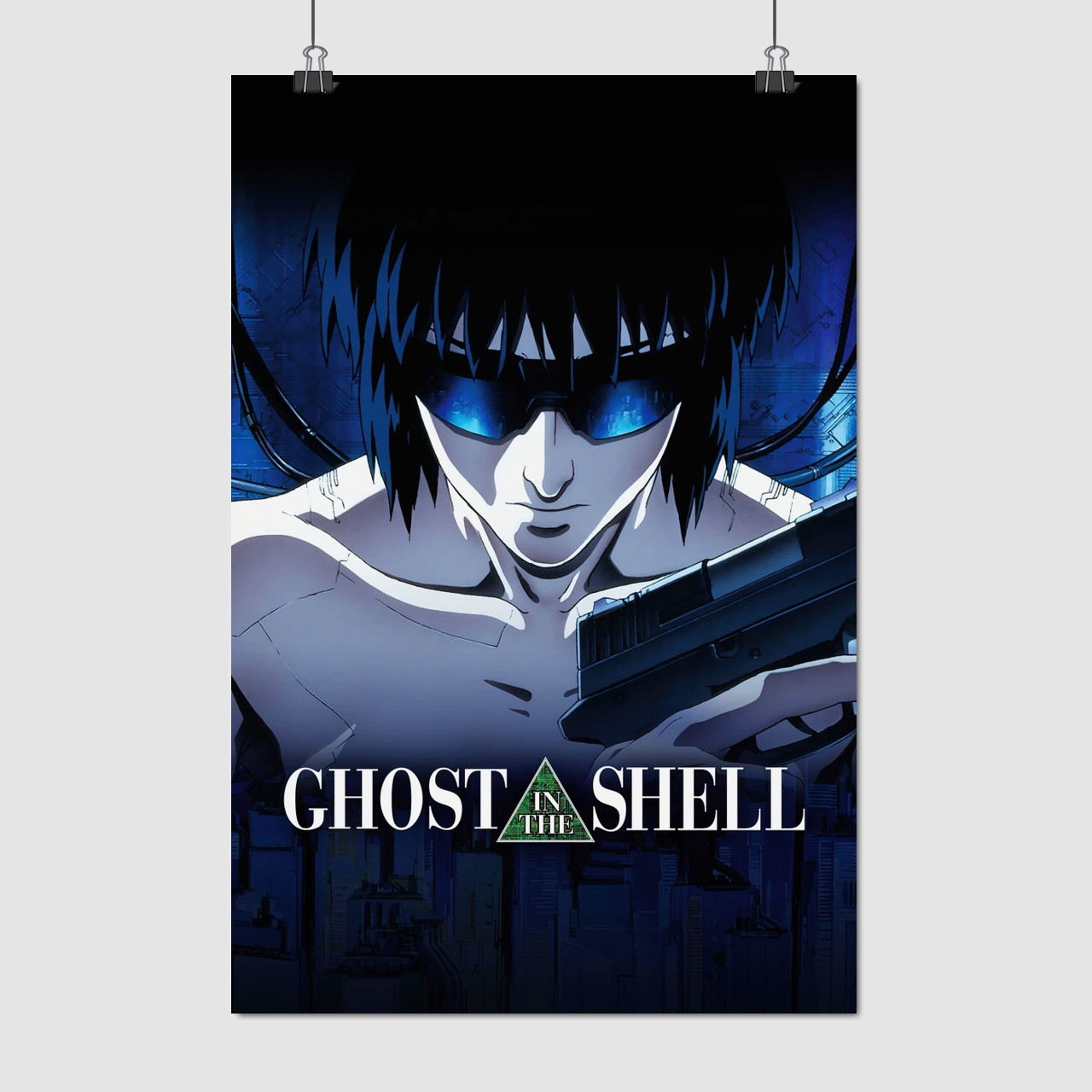 Плакат "Привид у латах, Ghost in the Shell", 60×40см