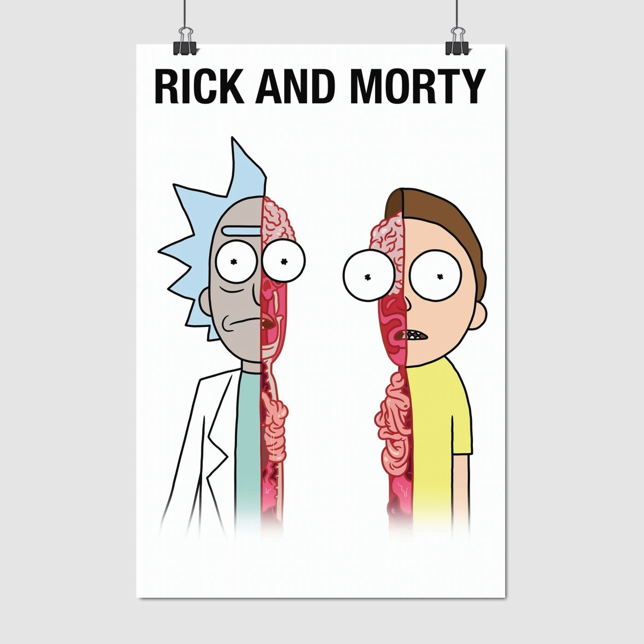 Плакат "Рік та Морті, Rick and Morty", 60×40см