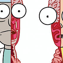 Плакат "Рік та Морті, Rick and Morty", 60×40см, фото 2