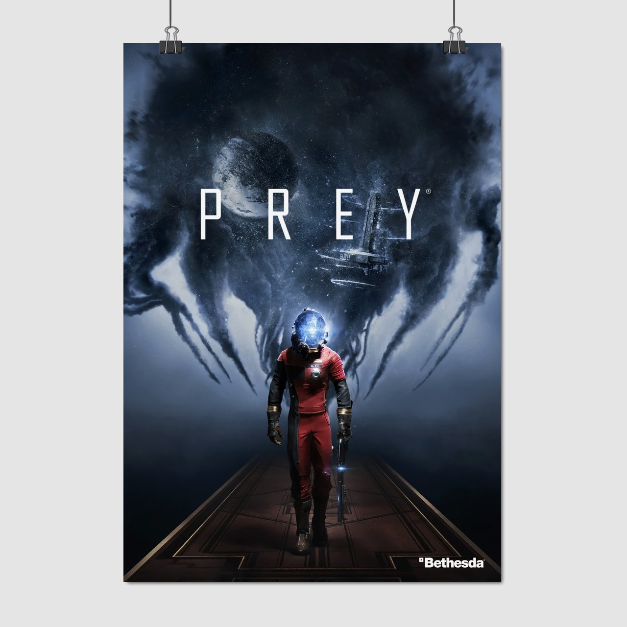 Плакат "Здобич, Prey", 60×42см