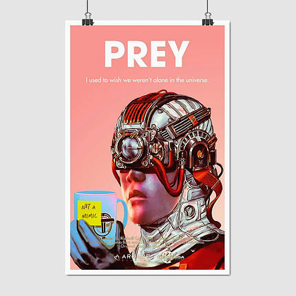 Плакат "Здобич, Prey (Not a mimic)", 60×39см, фото 1