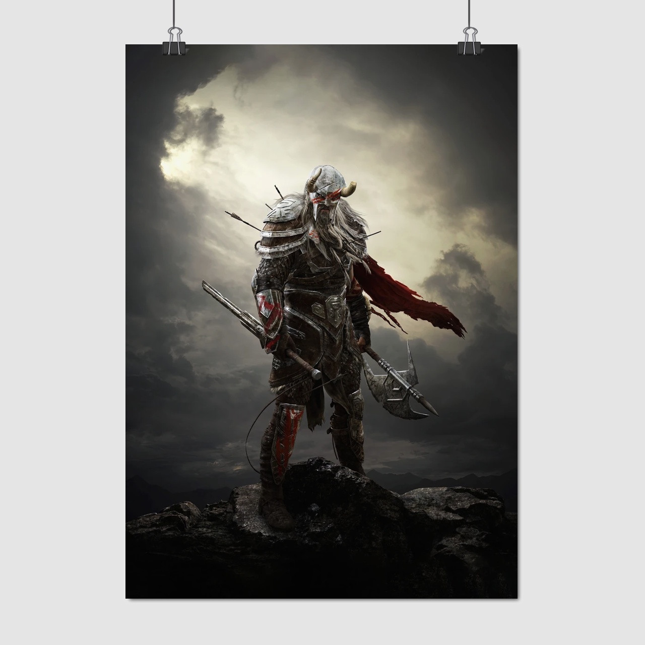 Плакат "Стародавні сувої, Elder Scrolls Online", 60×43см