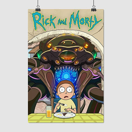 Плакат "Рік та Морті, Rick and Morty", 60×40см, фото 1