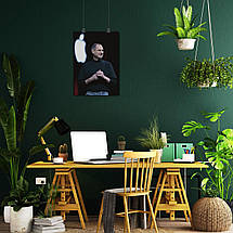 Плакат "Стів Джобс, Steve Jobs", 60×43см, фото 5