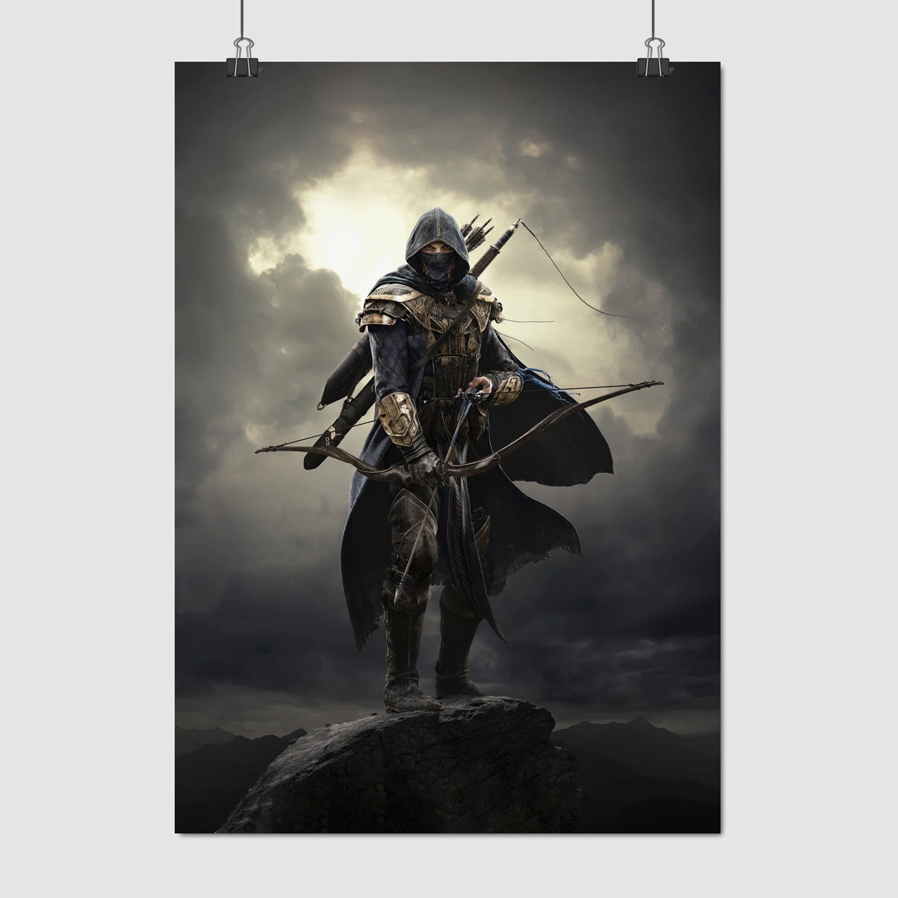 Плакат "Стародавні сувої, Elder Scrolls Online", 60×43см