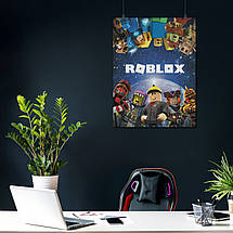 Плакат "Роблокс, Roblox", 60×45см, фото 3
