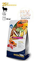Сухой корм Farmina (Фармина) N&D Tropical Selection для кастрированных котов с ягненком и тропич фруктами 10 к