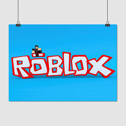 Плакат "Роблокс, Roblox", 43×60см, фото 1